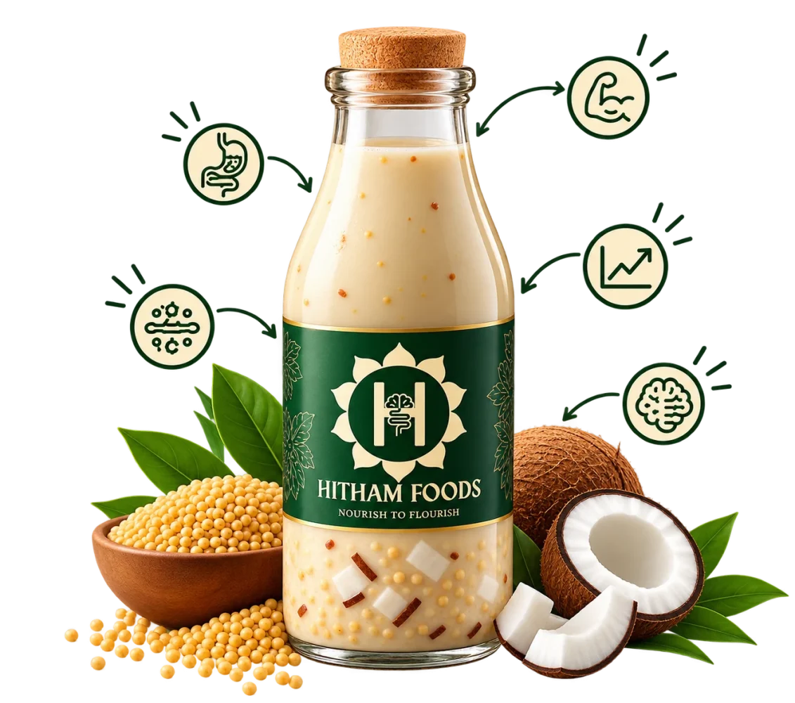 Hitham Foods Creamy Millet Coconut Drink