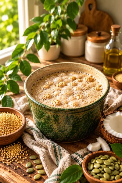 Sunlit Fermented Millet Bowl